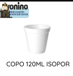 Copo Isopor 120 ml  25 unidades COPOBRAS.